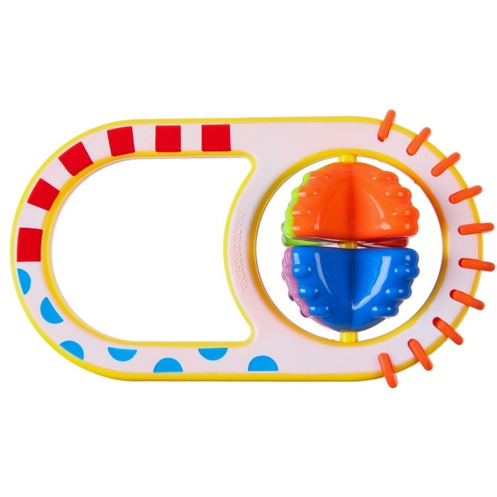 Погремушка &laquo;Фактурная ручка&raquo;, цвет МИКС, Крошка Я