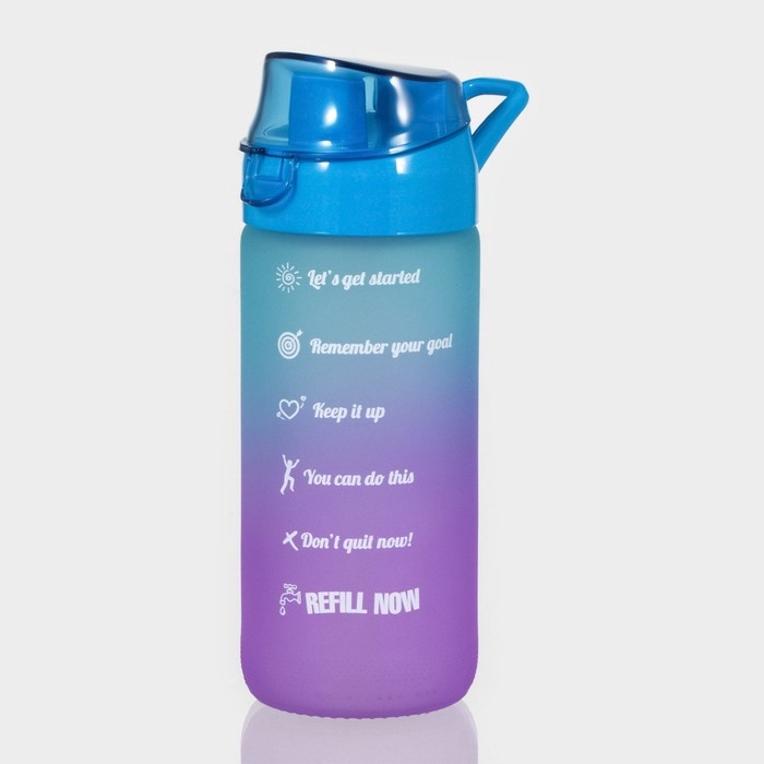 Бутылка для воды стеклянная Herevin &laquo;Градиент&raquo;, 500 мл