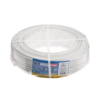 Провод "Мастер Тока" ПуГНПбм, сечение 3х2.5 мм2, 100 м, белый Провод "Мастер Тока" ПуГНПбм, сечение 3х2.5 мм2, 100 м, белый