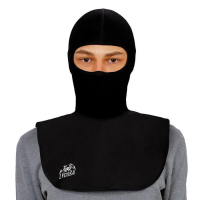 Подшлемник LYCOSA WINDSTOPPER+ VISCOSE BLACK с ветрозащитой груди и шеи, размер L-XL Подшлемник LYCOSA WINDSTOPPER+ VISCOSE BLACK с ветрозащитой груди и шеи, размер L-XL