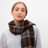 Шарф зимний с кистями MINAKU 65*180 + 8 см клетка Шарф зимний с кистями MINAKU 65*180 + 8 см клетка