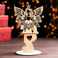 Салфетница деревянная &laquo;Волшебница&raquo;, 21&times;12&times;11 см