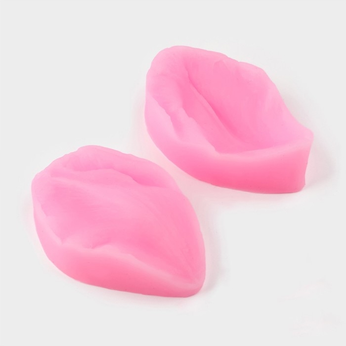 Молд &laquo;Лепесток яблони&raquo;, силикон, 2 предмета, 5,1&times;3,8 см, цвет МИКС