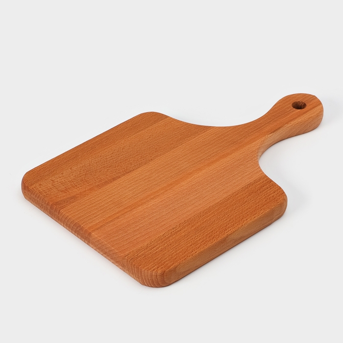 Доска разделочная Adelica «Для подачи», 30×19×1,6 см, с ручкой, бук Доска разделочная Adelica «Для подачи», 30×19×1,6 см, с ручкой, бук