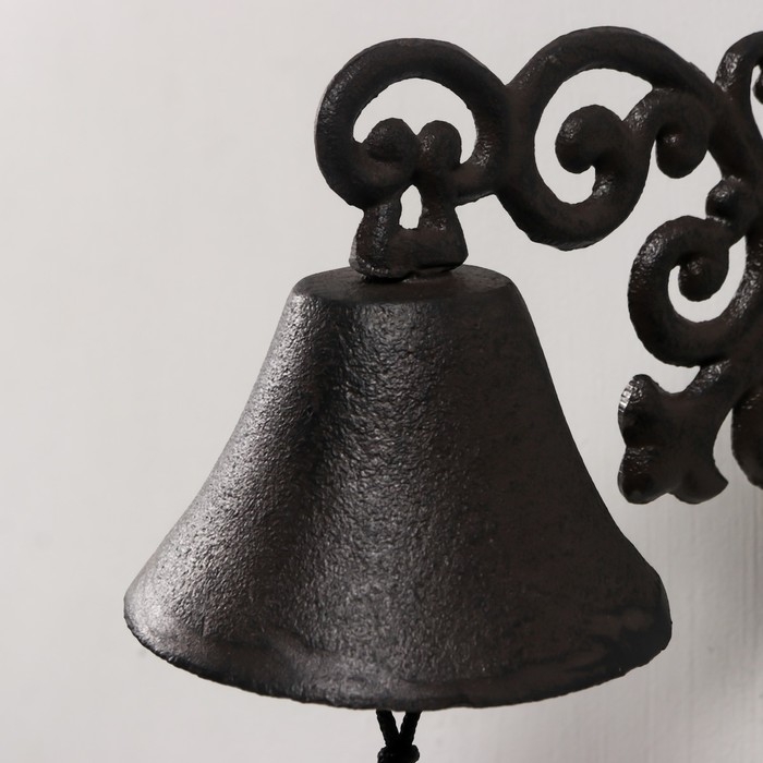 Колокол сувенирный чугун Колокол сувенирный чугун "Узорный" 18х10х21 см