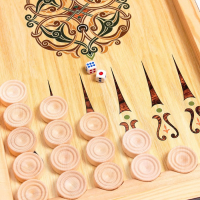 Нарды средние &laquo;Россия&raquo; 50 &times; 50 см