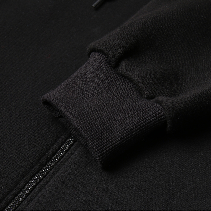 Толстовка мужская, цвет черный, р-р 52