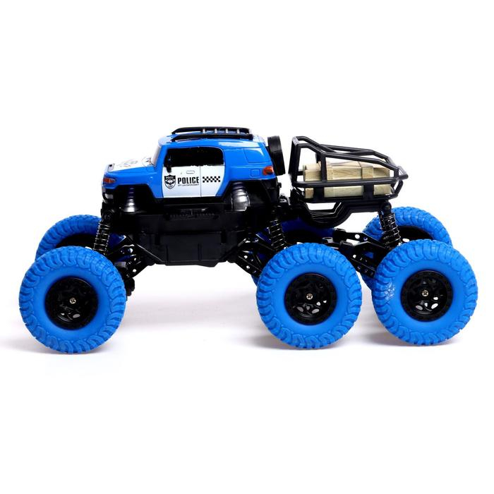 Джип радиоуправляемый &laquo;Полиция&raquo;, работает от аккумулятора