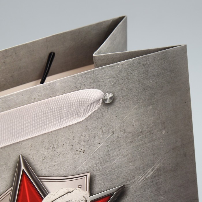 Пакет подарочный ламинированный вертикальный, упаковка, &laquo;Лучшему&raquo;, MS 18 х 23 х 10 см