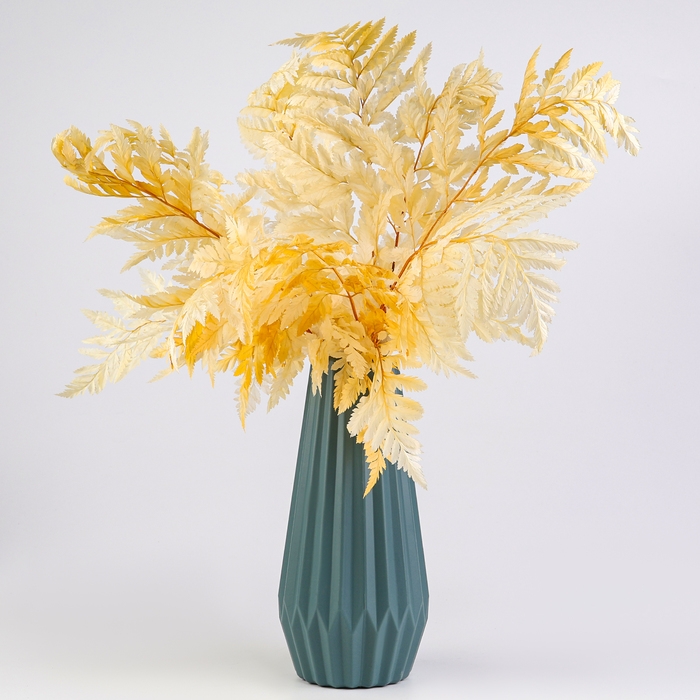 Сухоцвет «Папоротник», белый, 10 шт. в упаковке Сухоцвет «Папоротник», белый, 10 шт. в упаковке