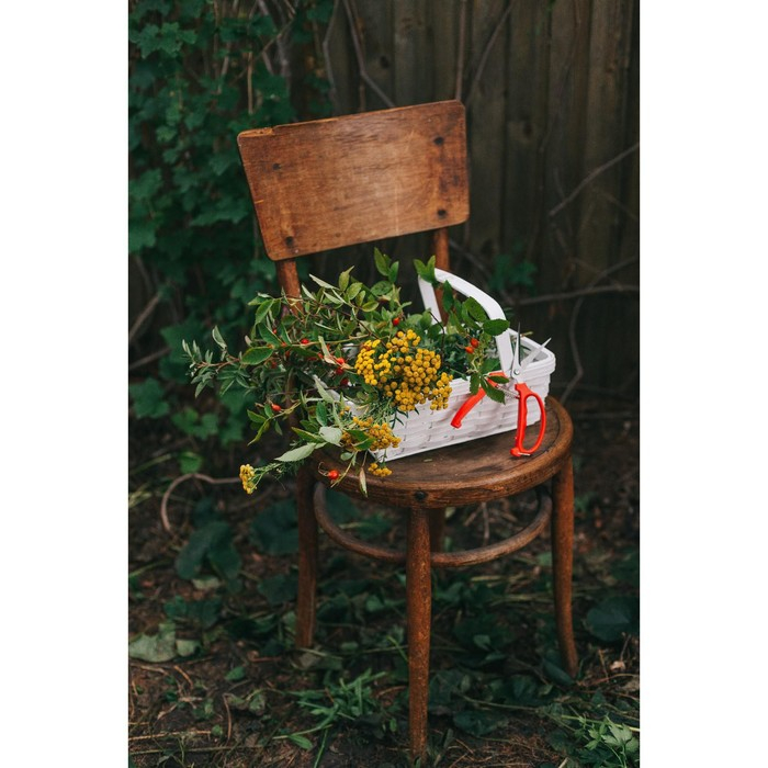 Корзина &laquo;Карина&raquo;, №2, дно:19&times;28 см, верх:34&times;28 см, H=8/40 см, ручное плетение, ива