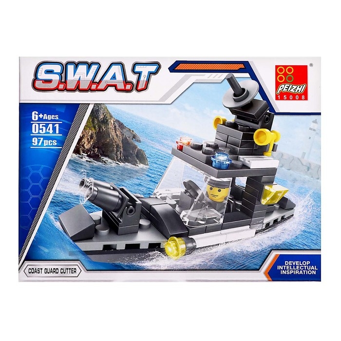 Конструктор Спецназ &laquo;Береговая охрана&raquo;, 97 деталей