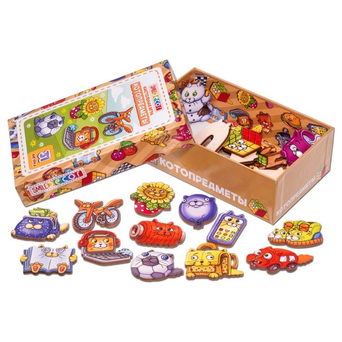 Настольная игра &laquo;Котопредметы&raquo;