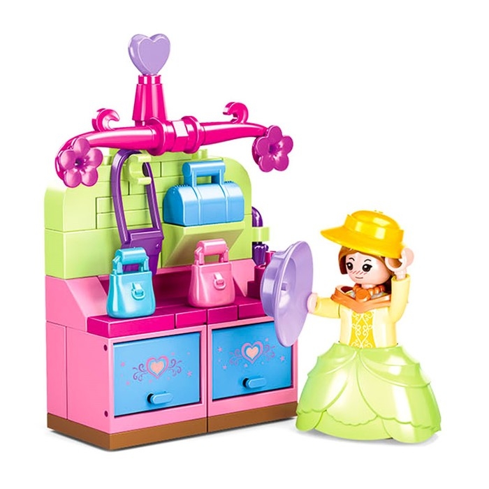 Конструктор Розовая мечта «Королевская гардеробная», 103 детали Конструктор Розовая мечта «Королевская гардеробная», 103 детали