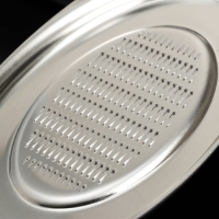Тёрка для сыра овальная Magistro Vent, 14,2&times;7,2&times;0,9 см, нержавеющая сталь, цвет серебристый