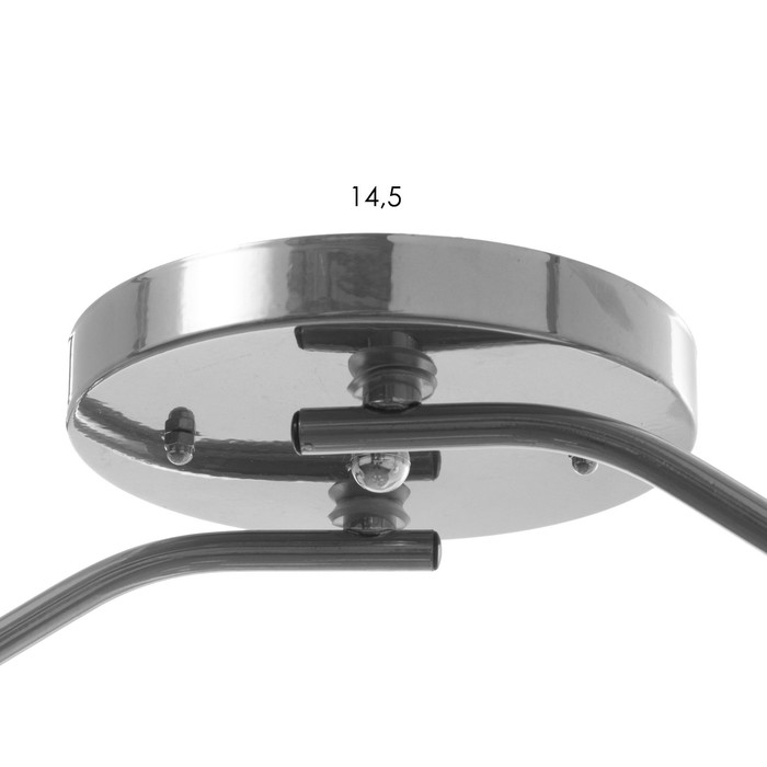 Люстра Оникс 2х15Вт E27 хром 50х15х15см BayerLux