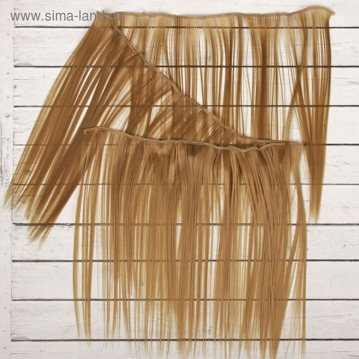 Волосы - тресс для кукол «Прямые» длина волос: 25 см, ширина:100 см, цвет № 22Т Волосы - тресс для кукол «Прямые» длина волос: 25 см, ширина:100 см, цвет № 22Т