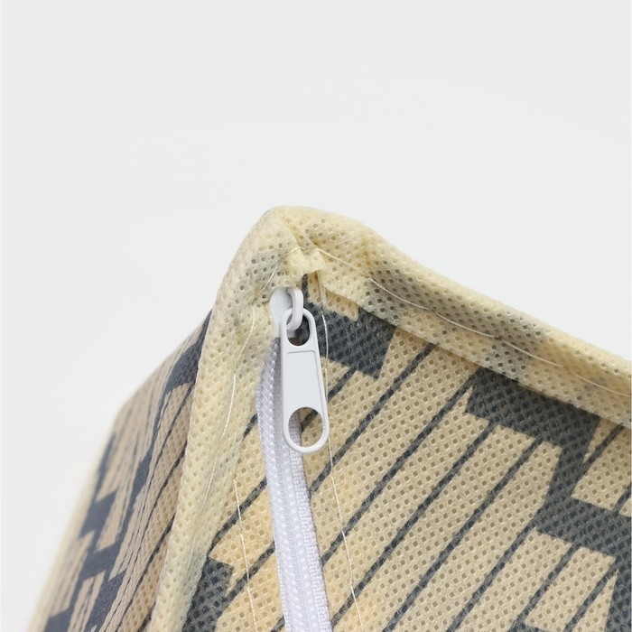 Органайзер для хранения белья Доляна &laquo;Гэтс&raquo;, 8 ячеек, 28&times;14&times;10 см, цвет бежевый