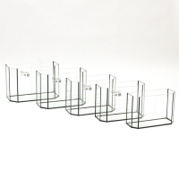 Комплект аквариумов "Матрешка" - 5 шт, Панорамные, без крышек, 15 л, 20 л, 25 л ,30 л ,40 л Комплект аквариумов "Матрешка" - 5 шт, Панорамные, без крышек, 15 л, 20 л, 25 л ,30 л ,40 л