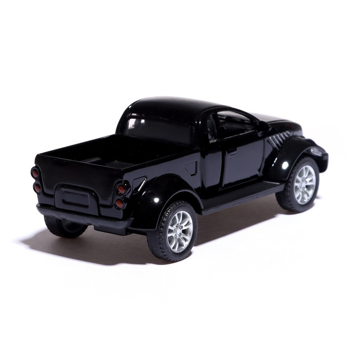 Машина металлическая &laquo;Раптор&raquo;, открываются двери, 1:32, инерция, цвет чёрный