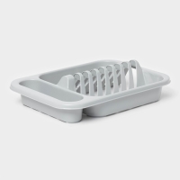 Сушилка для посуды, 33,5×24×5,5 см, цвет серый Сушилка для посуды, 33,5×24×5,5 см, цвет серый