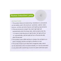 Светильник мебельный светодиодный 4 Вт, 6 LED, Датчик движения, аккум. бат., 6500K Светильник мебельный светодиодный 4 Вт, 6 LED, Датчик движения, аккум. бат., 6500K