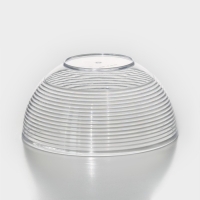 Салатник Доляна &laquo;Шарм&raquo;, d=19,5 см, высота 9,3 см, 1,7л, цвет прозрачный