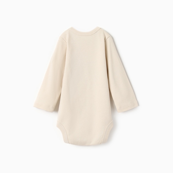 Боди с дл. рукавом Крошка Я "Новогодние игрушки", рост 62-68 см