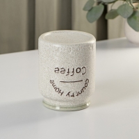 Банки для хранения сыпучих продуктов &laquo;Домик в деревне&raquo;, 3 предмета: 750 мл, 10,5&times;14,5 см, керамические, цвет зелёный