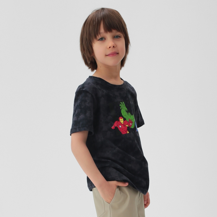 Футболка &laquo;Мстители&raquo;, Marvel, &laquo;Тай-дай&raquo;, рост 122-128