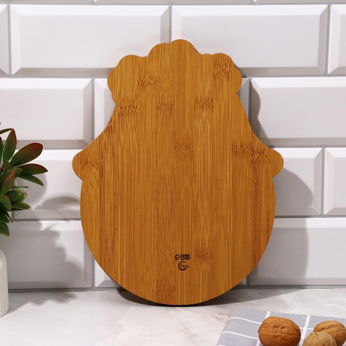 Менажница, набор 2 шт., дерево &laquo;Посуда: пасхальные животные&raquo;, заяц 30х24 см., цыпленок 30х24 см.