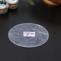 Подложка акриловая, d=20 см, h=0,3 см, цвет прозрачный Подложка акриловая, d=20 см, h=0,3 см, цвет прозрачный