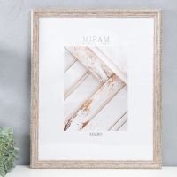 Фоторамка пластик Gallery 40х50 см 642948-16, коричневый с золотом (пластиковый экран) Фоторамка пластик Gallery 40х50 см 642948-16, коричневый с золотом (пластиковый экран)