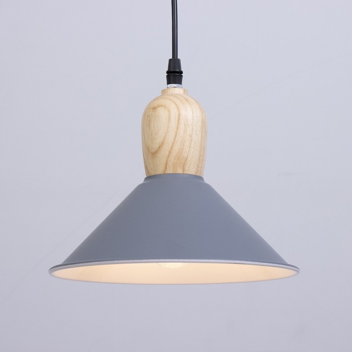 Светильник трековый &laquo;Кива&raquo; Е27 40Вт серый 22х22х21-121см