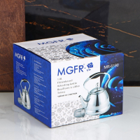 Чайник заварочный из нержавеющей стали &laquo;Каприз&raquo;, 1 л, цвет хромированный