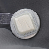 Подхват для штор &laquo;Ромб блестящий&raquo;, 4 &times; 4 см, цвет белый