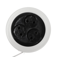 Удлинитель-рулетка Luazon Lighting ECO, 3 розетки, 2.7 м, 6 А,1300Вт,ШВВП 2х0.75 мм2,без з/к Удлинитель-рулетка Luazon Lighting ECO, 3 розетки, 2.7 м, 6 А,1300Вт,ШВВП 2х0.75 мм2,без з/к