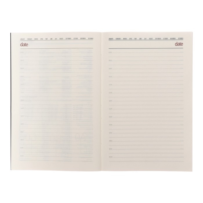 Ежедневник недатированный А5, 136 листов SENATE, обложка искусственная кожа, магнитный хлястик, сменный блок, серый