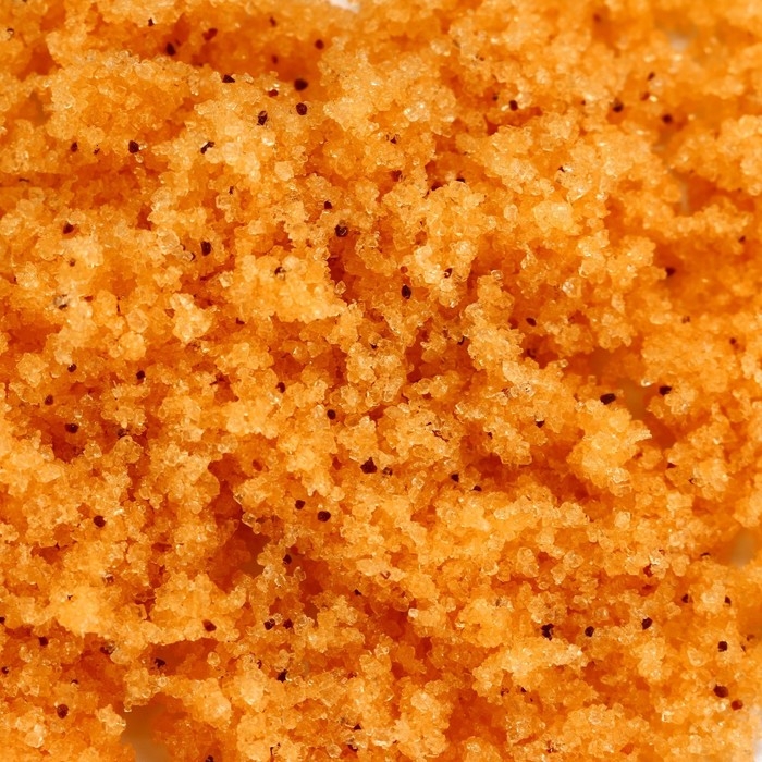 Скраб для тела сахарный, 250 г, аромат персика, BEAUTY FOOD