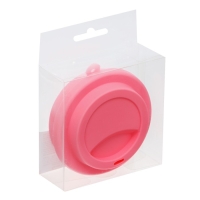 Стакан для рисования deVENTE. School, складной (силиконовый), розовый Стакан для рисования deVENTE. School, складной (силиконовый), розовый