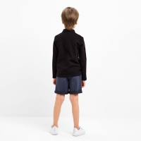 Джемпер (поло) детский MINAKU цвет черный, рост 116 Джемпер (поло) детский MINAKU цвет черный, рост 116