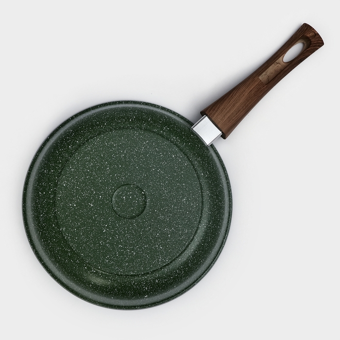 Сковорода Доляна «Форест», d=22 см, стеклянная крышка, съёмная ручка, антипригарное покрытие Сковорода Доляна «Форест», d=22 см, стеклянная крышка, съёмная ручка, антипригарное покрытие