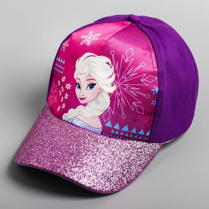 Кепка детская, размер 52-56, Холодное сердце Кепка детская, размер 52-56, Холодное сердце