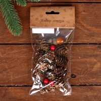 Набор новогоднего декора &laquo;Пряные шишки&raquo;