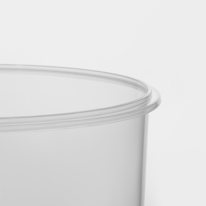 Набор ланч - боксов Доляна, 3 шт, 500 мл, 1 л, 1,9 л, прозрачный