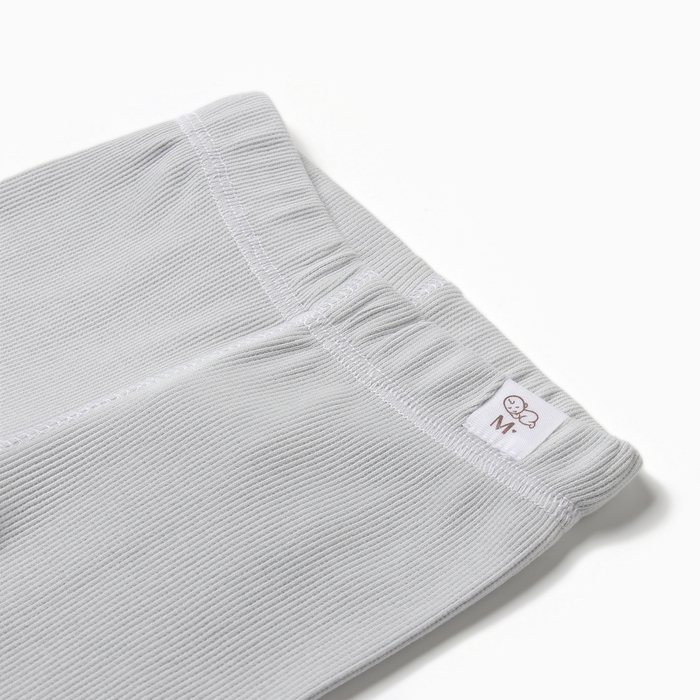 Штанишки детские MINAKU: Basic Line BABY, цвет светло-серый, рост 62-68