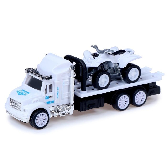 Грузовик инерционный &laquo;Эвакуатор&raquo; с квадроциклом, МИКС