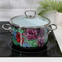 Кастрюля эмалированная цилиндрическая Catalina, 4 л, индукция