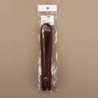 Утяжка для сумки, 85 &times; 0,8 см, цвет коричневый/серебряный