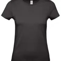 Футболка E150 женская, черная, размер XS